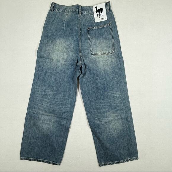 NWT Sandrine Rose Embroidered Rose Denim, Sz 27 - Picture 4 of 8